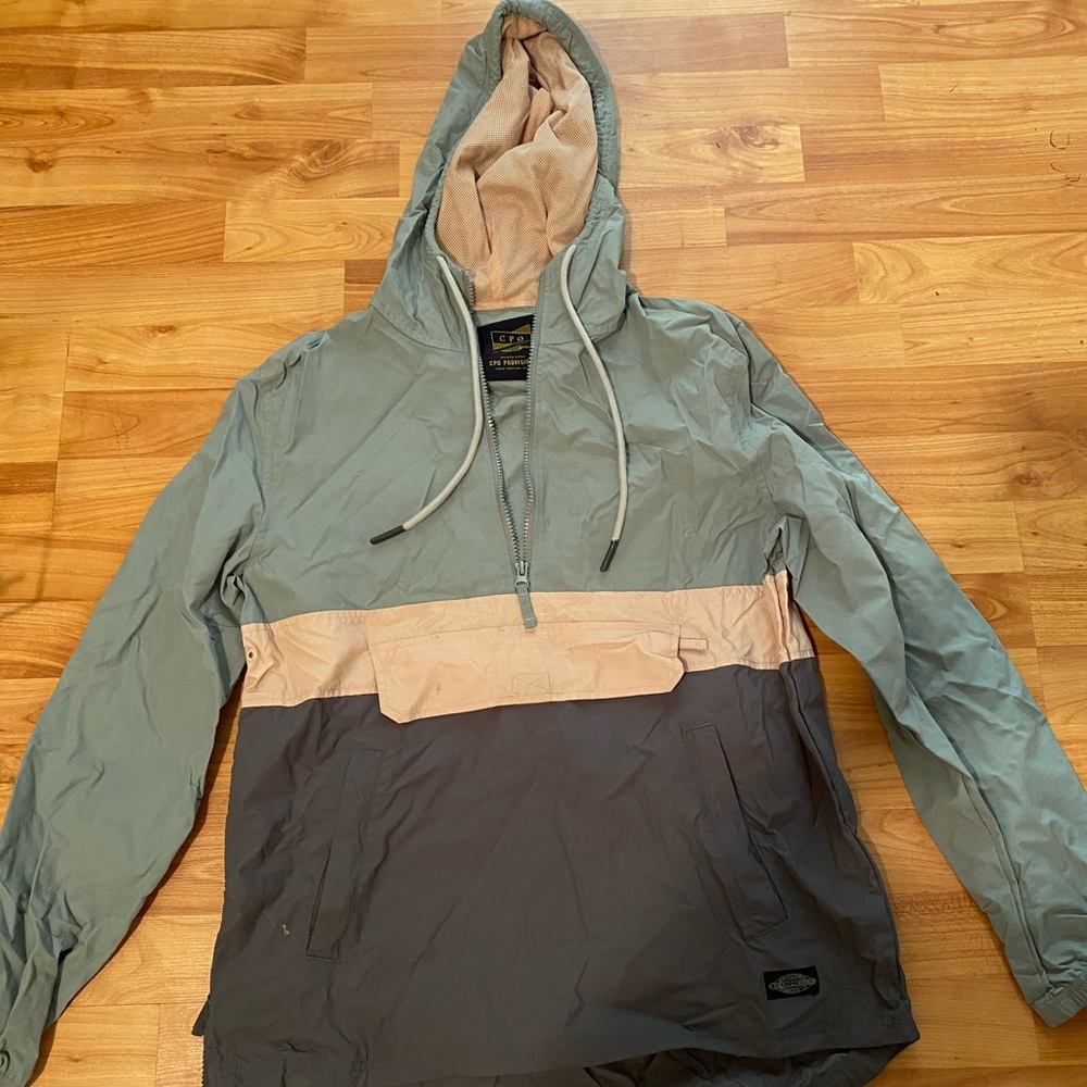 CPO Provisions Lightweight Rain Jacket (Grey)